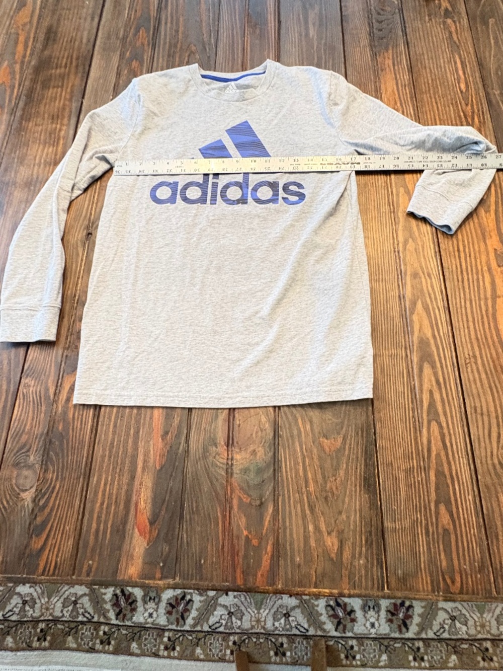 Adidas Kids Unisex Long Sleeve T-Shirt Size L